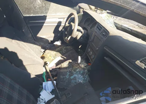 2017 Volkswagen Golf Gti Autobahn 4-Door/S 4-Door/Se 4-Door/Sport 4-Door из США, поврежденный, VIN 3VW5T7AU1HM027088